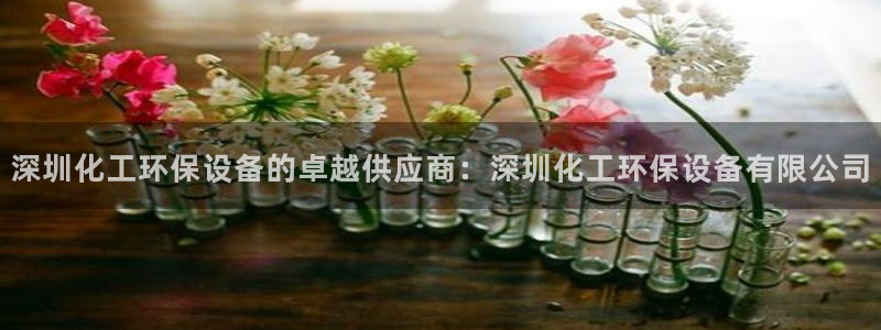 亿万的亿：深圳化工环保设备的卓越供应商：深圳化工环保设备有限公司