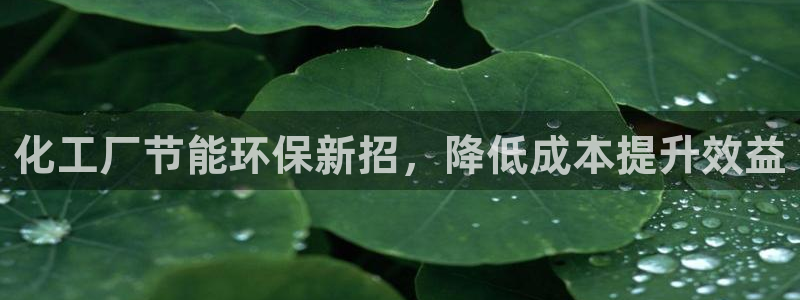 亿万网友在线实时为您解答问题：化工厂节能环保新招，降低成本提升效益