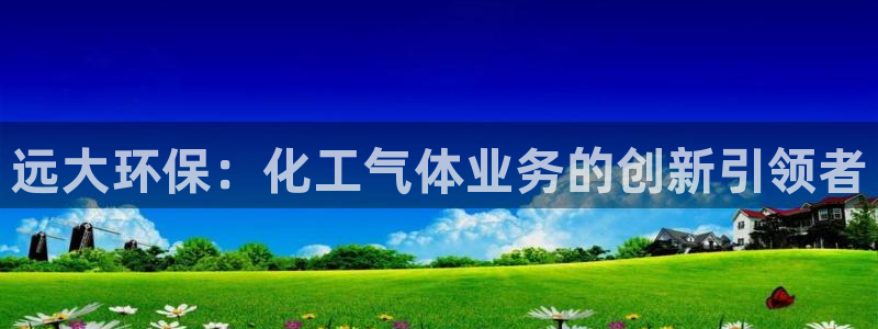 亿万钱包app下载：远大环保：化工气体业务的创新引领者