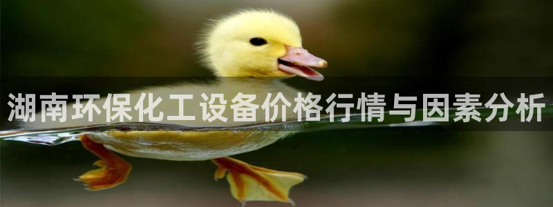 亿万先生客户端下载：湖南环保化工设备价格行情与因素分析