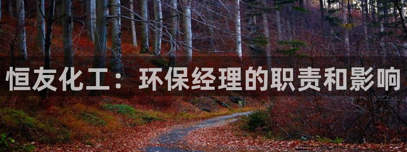 亿万先生007网页登录不了：恒友化工：环保经理的职责和影响