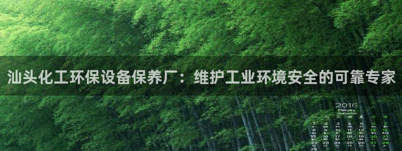 mr07亿万先生：汕头化工环保设备保养厂：维护工业环境安全的可靠专家