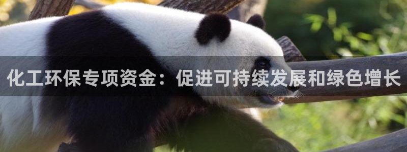 亿万先生官方网站下载：化工环保专项资金：促进可持续发展和绿色增长