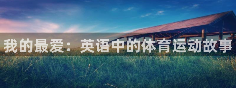 球速体育：我的最爱：英语中的体育运动故事