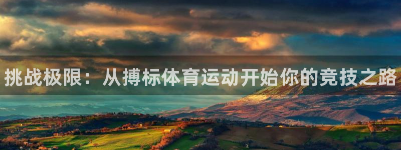 球速体育：挑战极限：从搏标体育运动开始你的竞技之路