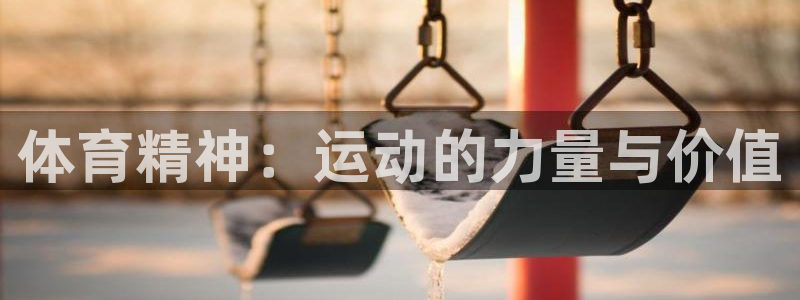 球速体育：体育精神：运动的力量与价值