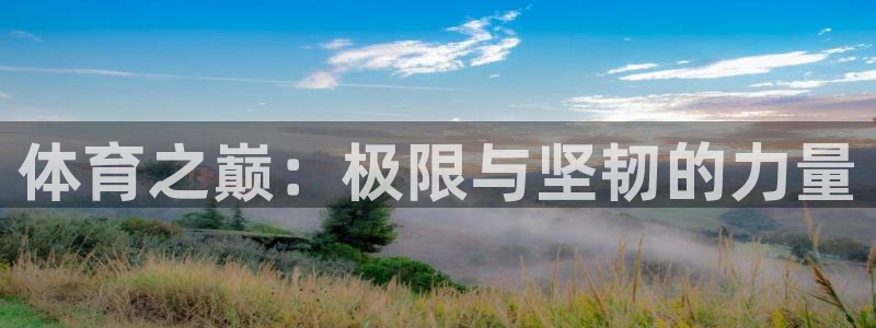 球速体育：体育之巅：极限与坚韧的力量